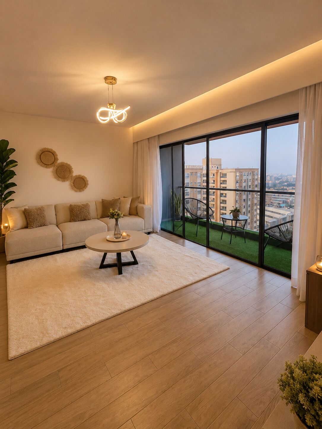 Área de sala de estar