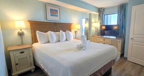 3 bedrooms, iron/ironing board, free WiFi, bed sheets - North Tower OCEANFRONT MASTER 3bd/2ba Condo w Free Parking & WiFi (Myrtle Beach)