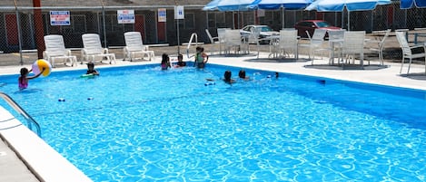 Seasonal outdoor pool