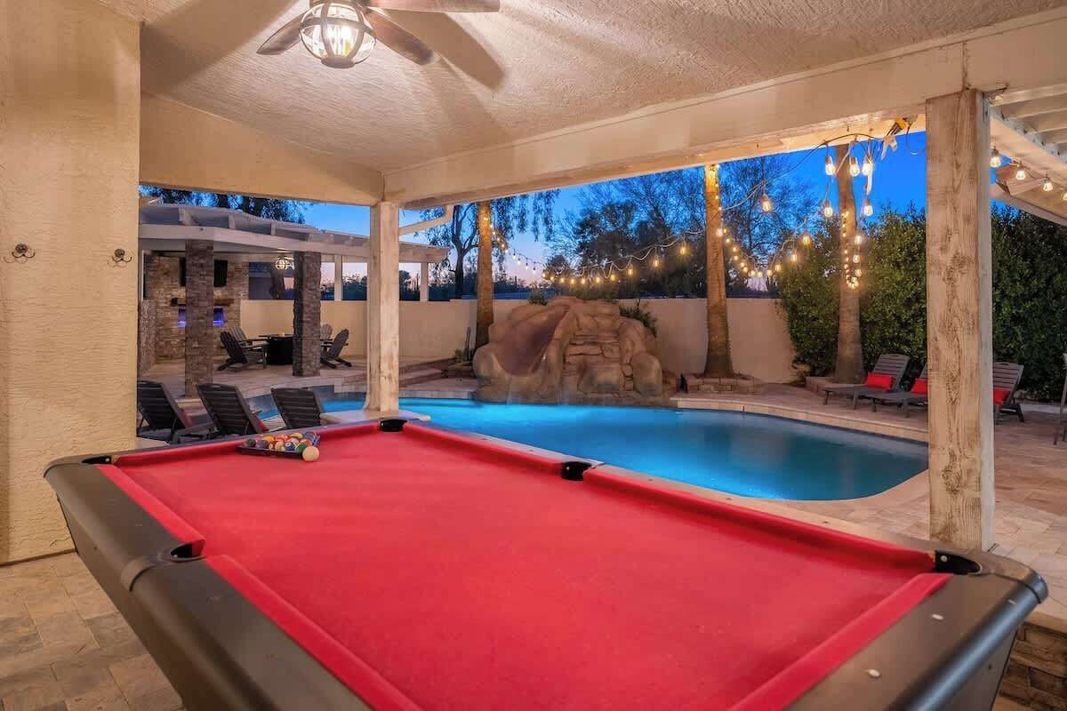 Beheizter Pool