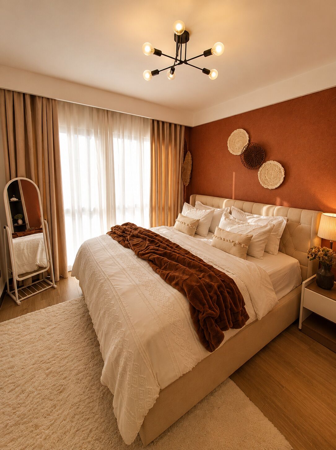 3 bedrooms, iron/ironing board, WiFi, bed sheets