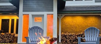 Newly Remodeled Modern house with AC in Crosslake w/ Firepit and Free Wood
