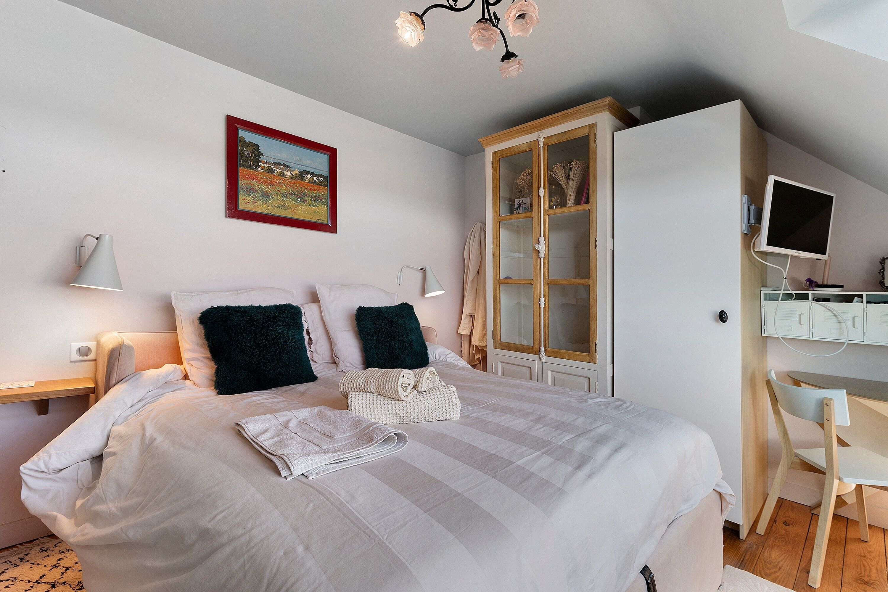 1 chambre, Wi-Fi, draps fournis