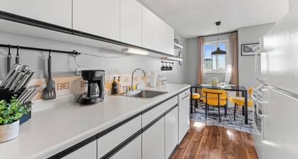 City View Getaway | 2BR • Pool • Gym • Parking
