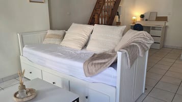 1 chambre, bureau, Wi-Fi gratuit, draps fournis