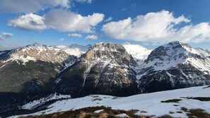 A mountainous landscape with snow-covered peaks and a clear sky. - Welcome to the Heart of Sharr! (Bozovtse)