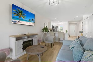 Living area - Chic 3BR, 2BA – Brand New! (Englewood)