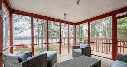 Lawrence Lake Lookout | 3 Bed, 2 Bath Cabin | Dock, Paddleboat, Screened Porch