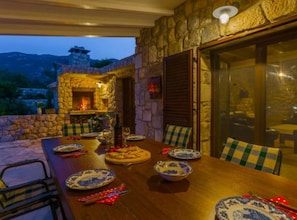 Villa (Rustic Haven Villa with swimming pool) | Dining room - Rustic Haven Villa (Vrgorac)