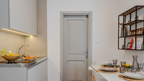 Dining - Studio Apartment with Balcony (Komiza)