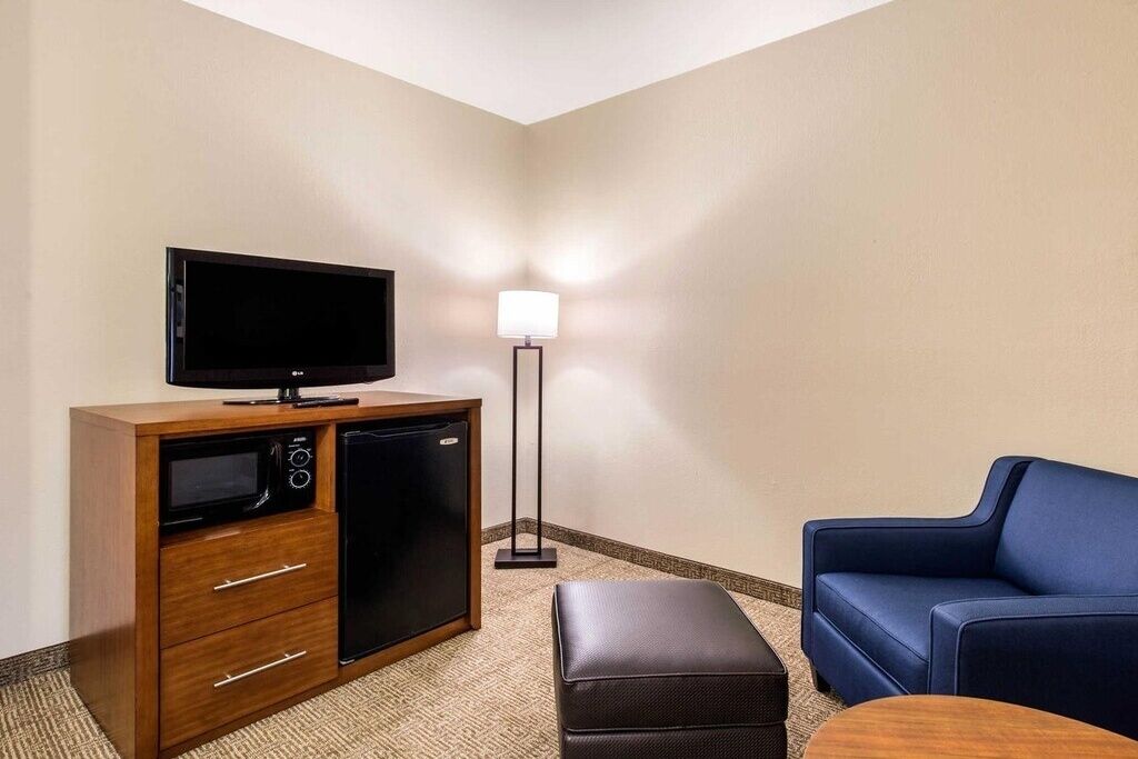 Habitación doble | Zona de estar