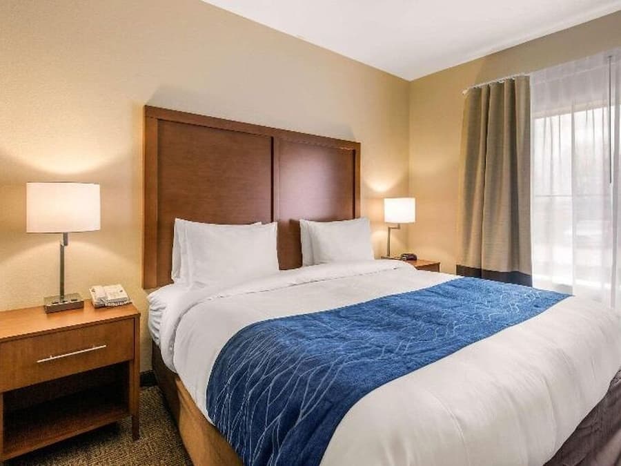 Suite – comfort | Skrivebord, blendingsgardiner, strykejern/-brett og wi-fi (inkludert)