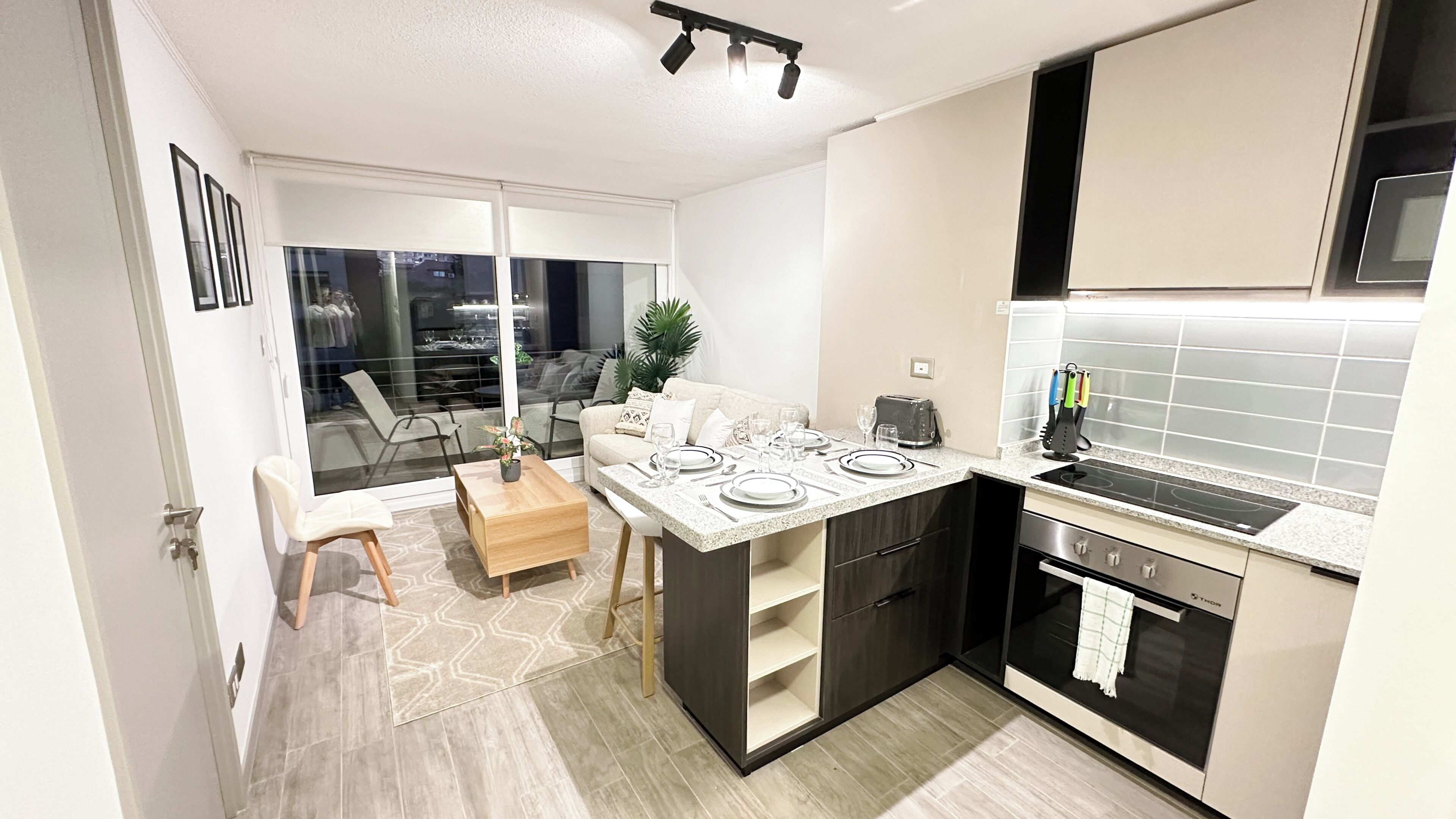 Standard Apartment, Balcony | Private kitchen