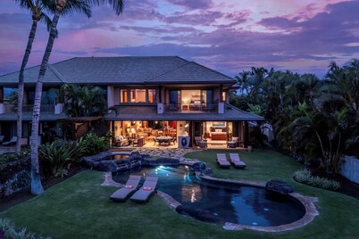 KBM Resorts Free CAR Ocean View NEW Premium 3 Bedroom Villa With Private Pool and Hot Tub, A/c! One Ocean Estates