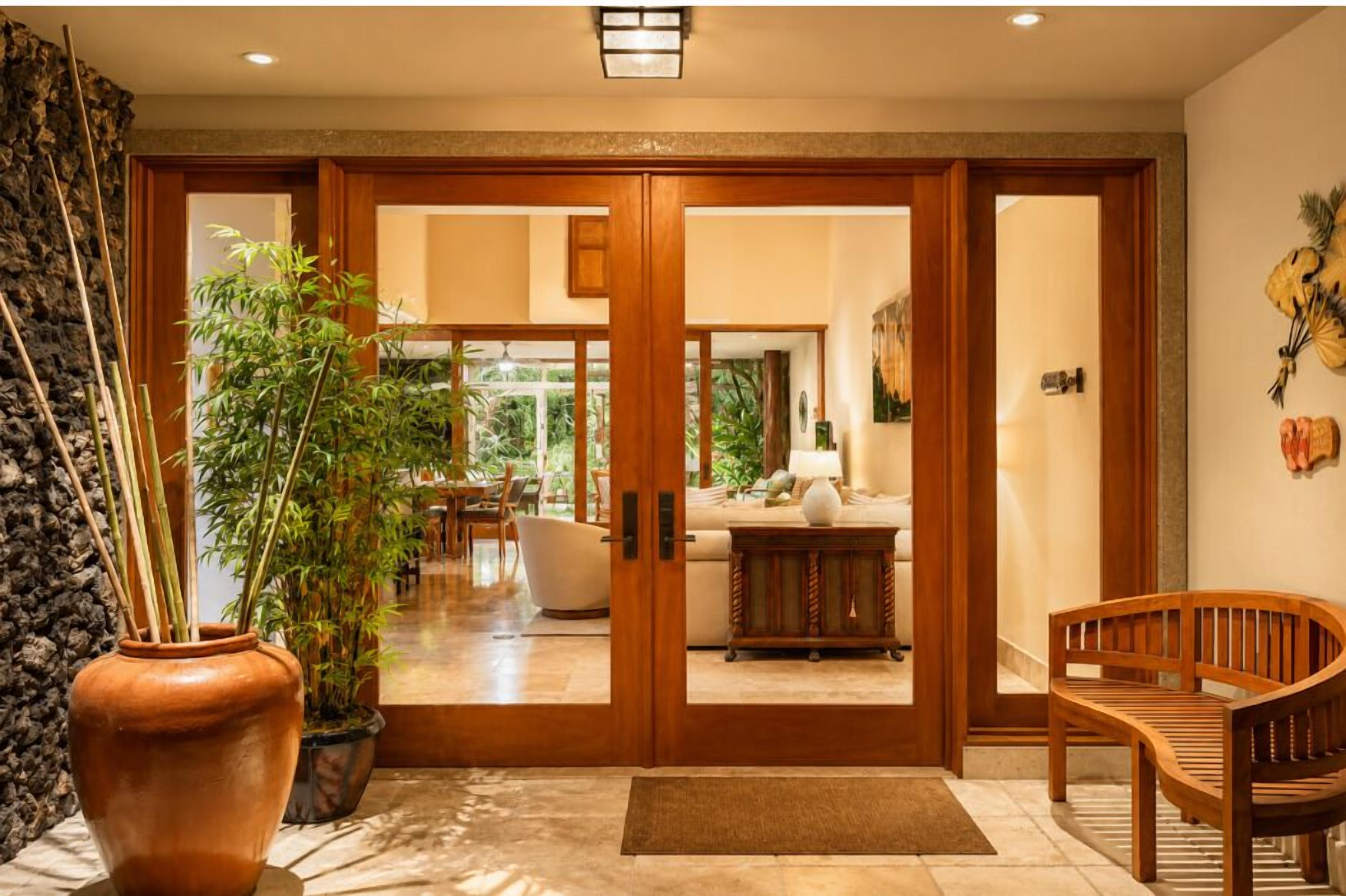 Interior entrance