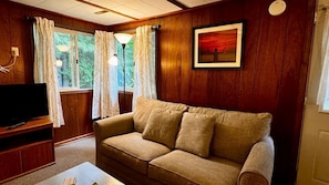 Fernseher, Kamin