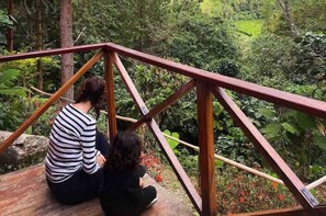 Cabin, 2 Bedrooms, Smoking, Balcony | Property grounds