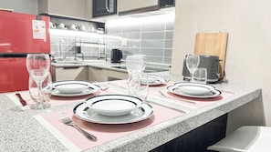 Standard Apartment, 1 Katil Raja (King) dengan Katil Sofa, Balcony | Dapur peribadi