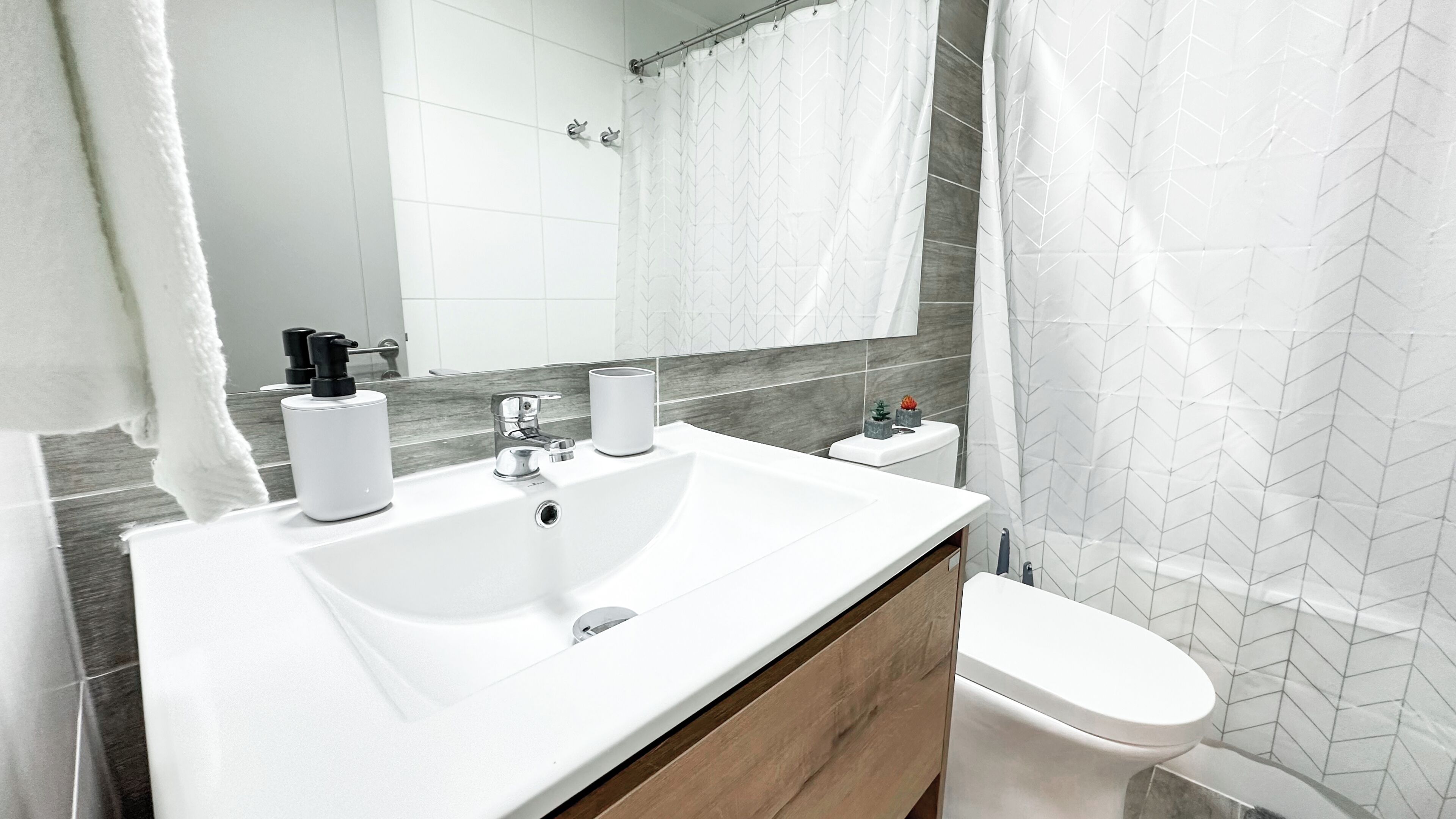 Standard Apartment, 1 King Bed with Sofa bed, Balcony | Bathroom