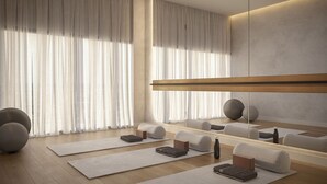 Fitness facility - Elegant 1+1bed 1bath |Sauna|Gym | Cold plunge (Toronto)