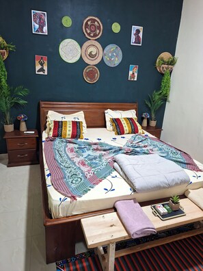1 bedroom, iron/ironing board, WiFi, bed sheets - Téranga Home Cosy, 600 meters from the beach (DAKAR)