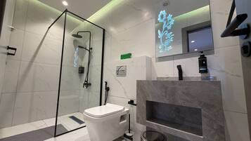 Apartment, 2 Bedrooms, Accessible, Smoking | Bathroom