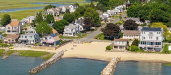 NEW Twin Tides Retreat-steps to private beach. Two Homes, One Memorable Stay