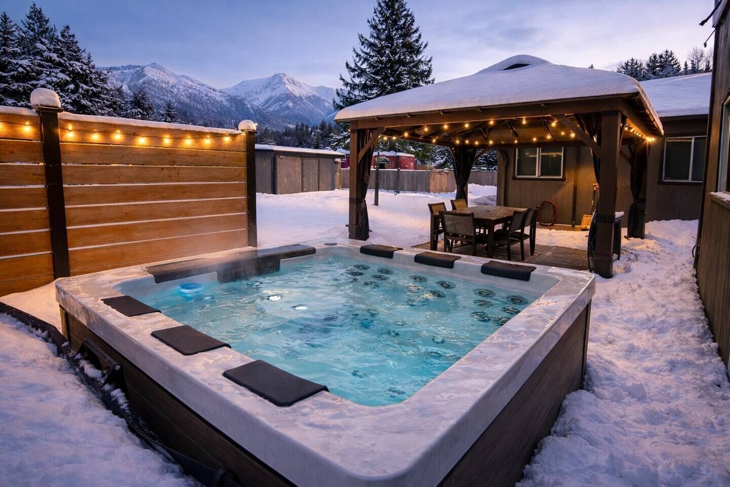 Bubbelpool utomhus