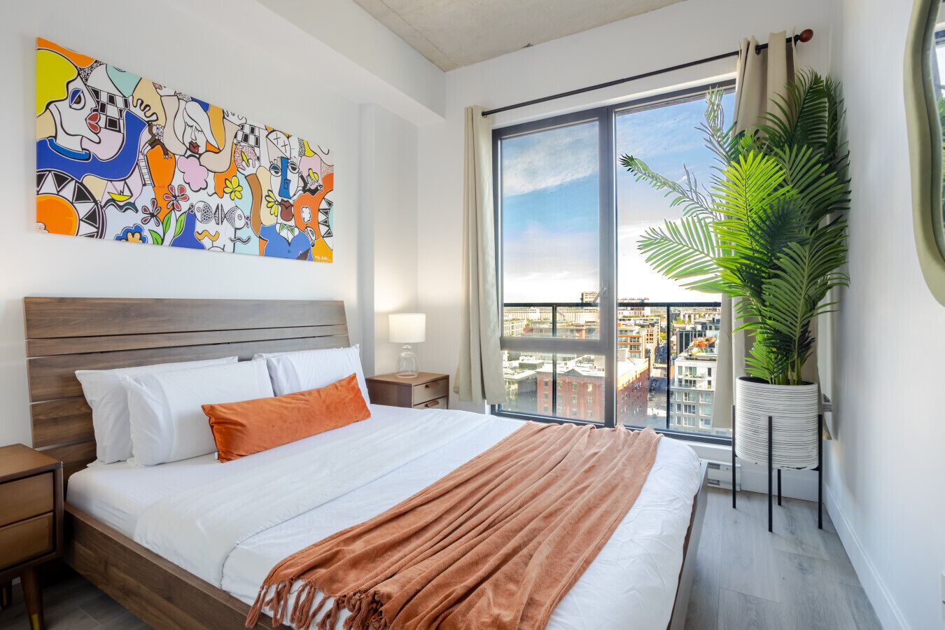2 dormitorios, tabla de planchar con plancha, wifi y ropa de cama