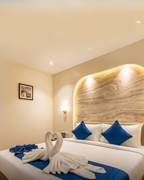 Quarto premium | Escrivaninha, Wi-Fi de cortesia