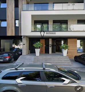 Exterior detail - Fabulous 1-bedroom apartment with AC in vibrant București (București)