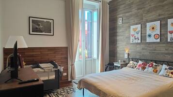 Apartment, Kitchen, City View | Blackout curtains, soundproofing, iron/ironing board, free WiFi