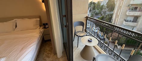 Apartment, 1 Bedroom, Accessible, Smoking | Balcony