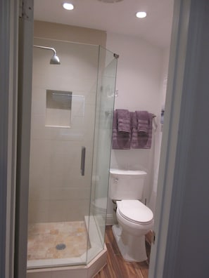 Shower, hair dryer, towels, soap - 3 bedroom home in The Colony near World Cup Way, and New Universal Kids Resort (The Colony)