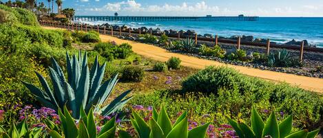 Beach nearby, white sand, free beach shuttle
