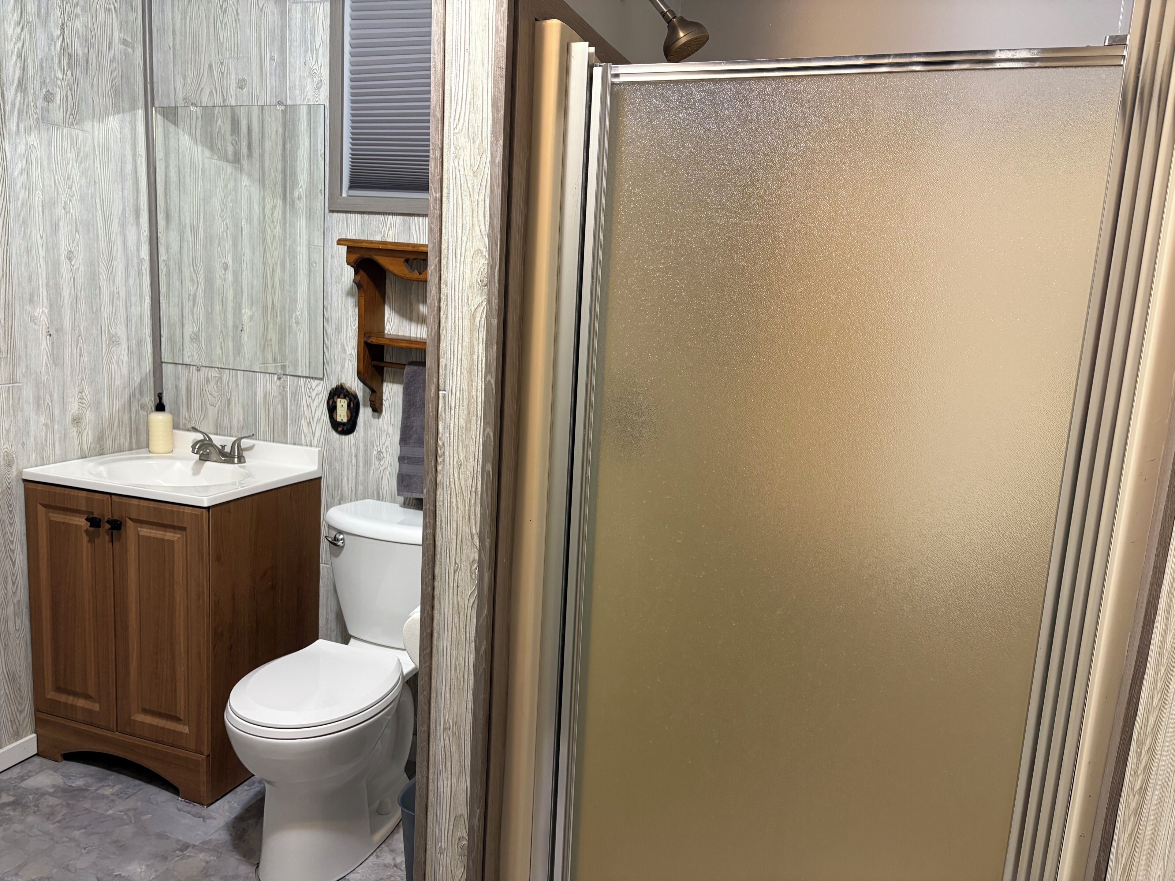 Towels, soap, toilet paper