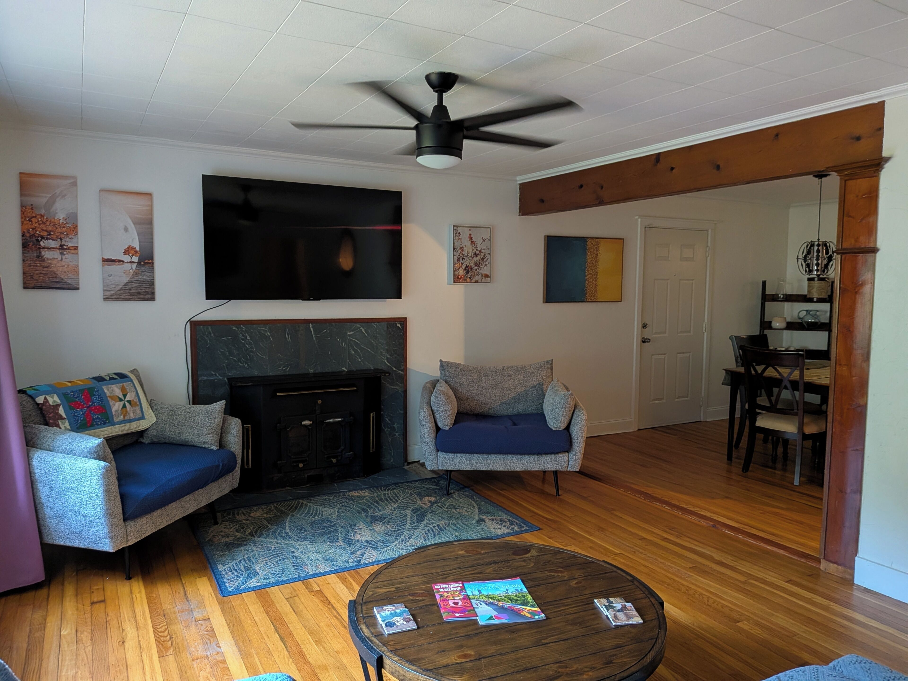 Smart TV, books, computer monitors