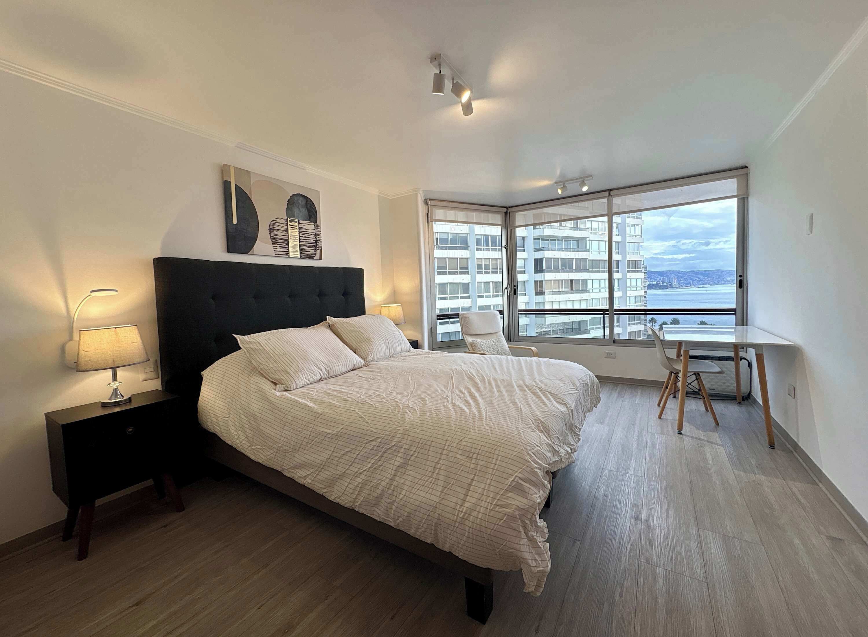 2 bedrooms, desk, iron/ironing board, WiFi