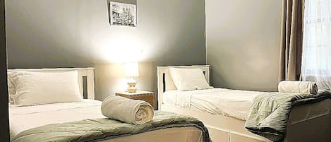 3 chambres, fer et planche à repasser, Wi-Fi gratuit