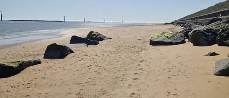 Nær stranden