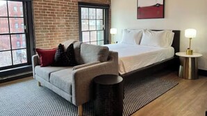 Unclassified image, 5 of 6, button - Brick & Bed - Historic Riverfront Studio (St. Louis)