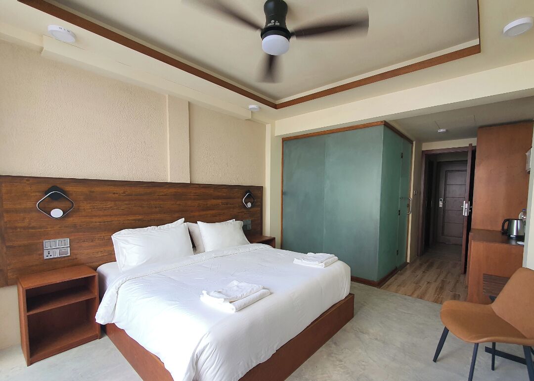 Deluxe Double Room, Balcony, Courtyard Area