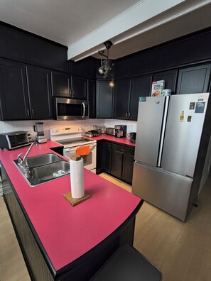 Private kitchen - Vrbo Property (Pelee Island)