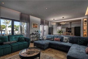 Living area - Villa Quercus (Briševo)