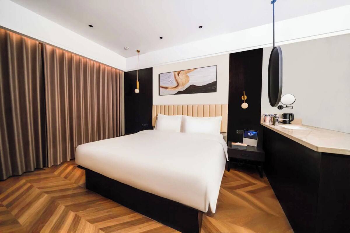 ห้องซูพีเรียดับเบิล | ผ้าม่านกันแสง, Wi-Fi ฟรี