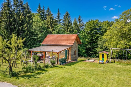 Lodge Trtinka /w Terrace & BBQ in Nature