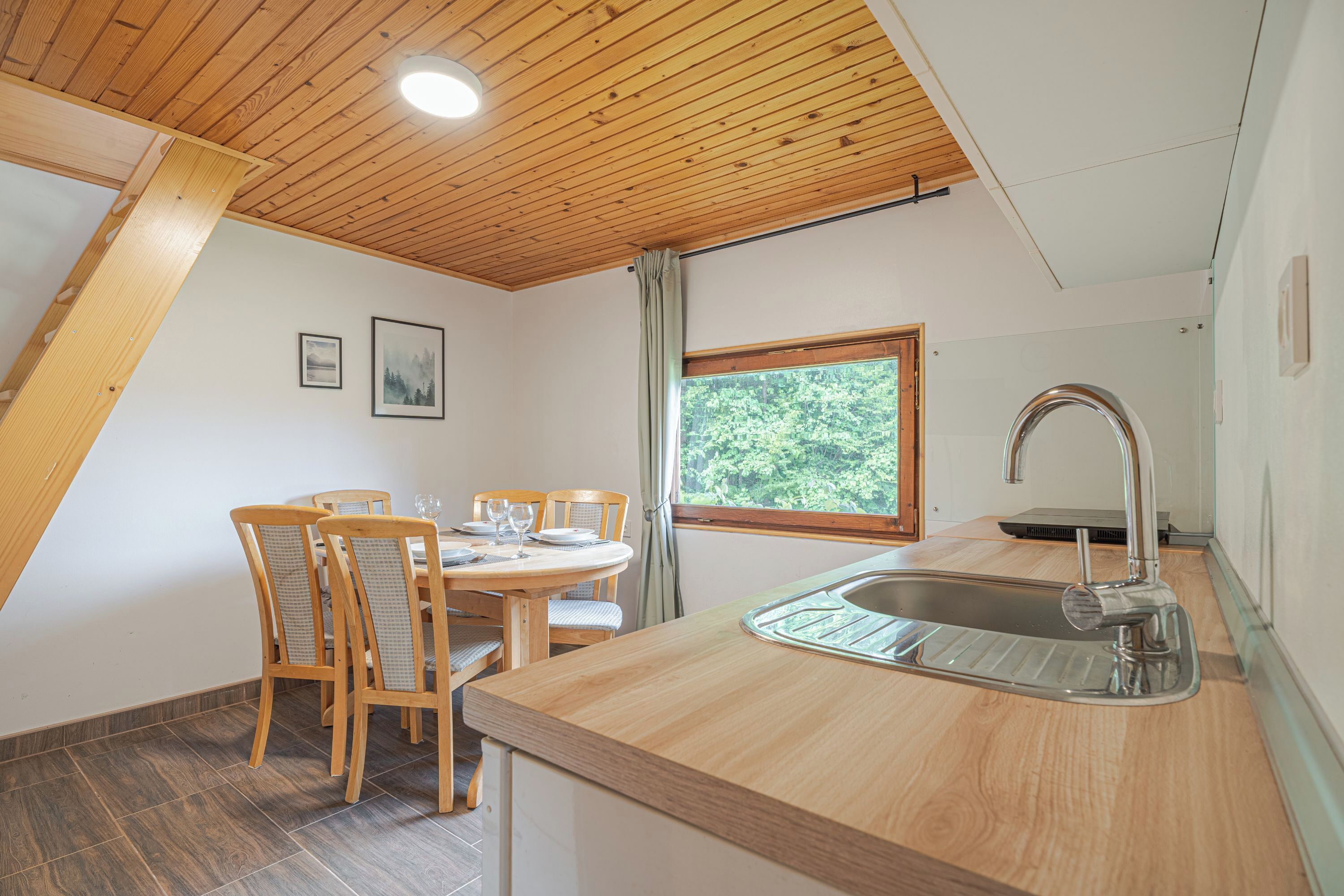 Family House, 1 Bedroom, Microwave, Mountainside (Lodge Trtinka /w Terrace & BBQ in) | Private kitchen