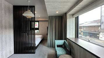 Chambre Deluxe avec lits jumeaux | Rideaux occultants, Wi-Fi gratuit, draps fournis