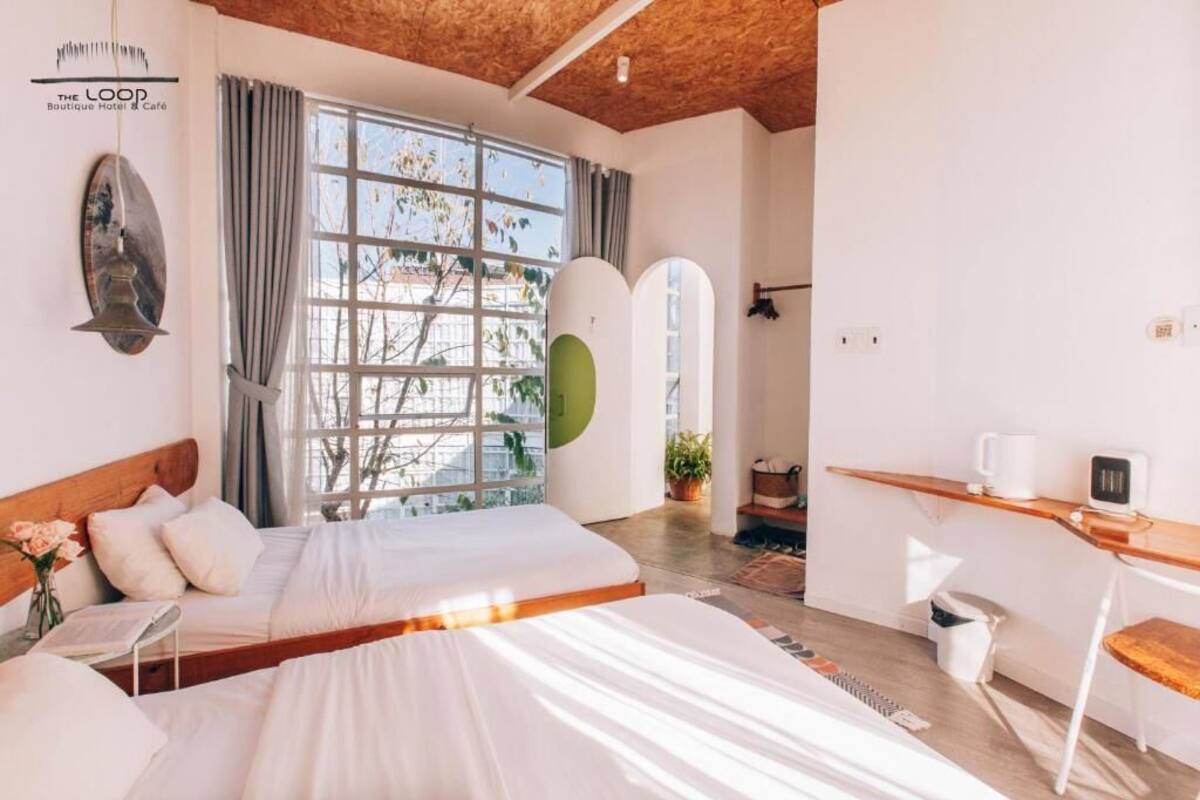 Standard Triple Room, Garden View | Blackout drapes, soundproofing, iron/ironing board, free WiFi
