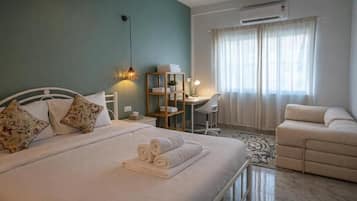 Superior Suite, Multiple Beds, Balcony | Blackout drapes, free WiFi